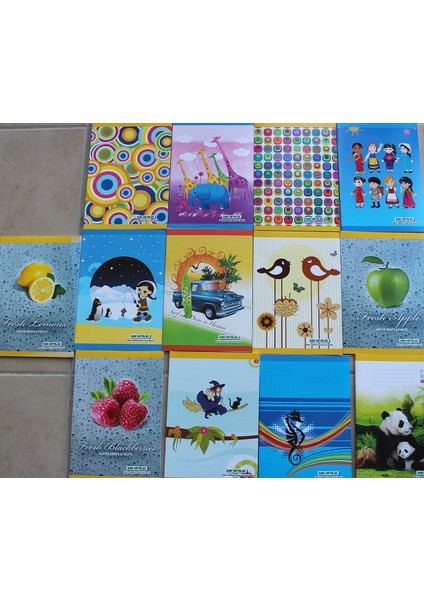 25454 Çizgili Defter A5 40 Yaprak 1.hamur Dikişli 1 Adet