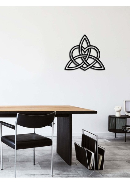 - Kalp Üçlüsü Metal Tablo, Duvar Dekoru - Sevgi, Sevgili, Aşk Temalı Hediyelik Tablo - 57 x 51 - cm -Siyah - Doğum Günü - Sevgililer Günü - Anneler Günü -LOVE-114 fırsatları
