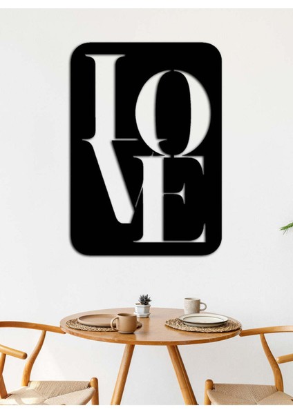 - Aşk Kutusu Metal Tablo, Duvar Dekoru - Sevgi, Sevgili, Aşk Temalı Hediyelik Tablo - 70 x 50 - cm -Siyah - Doğum Günü - Sevgililer Günü - Anneler Günü -LOVE-011 modelleri