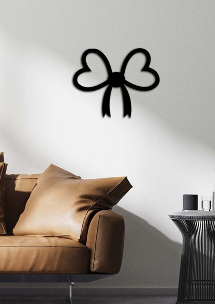 - Papyonlu Kalp Metal Tablo, Duvar Dekoru - Sevgi, Sevgili, Aşk Temalı Hediyelik Tablo - 40 x 32 - cm -Siyah - Doğum Günü - Sevgililer Günü - Anneler Günü -LOVE-061 fiyatları