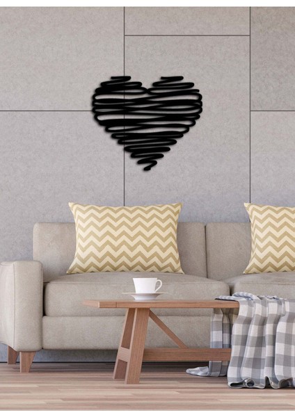 - Kalpli Fırça Metal Tablo, Duvar Dekoru - Sevgi, Sevgili, Aşk Temalı Hediyelik Tablo - 60 x 52 - cm -Siyah - Doğum Günü - Sevgililer Günü - Anneler Günü -LOVE-116 fiyatları