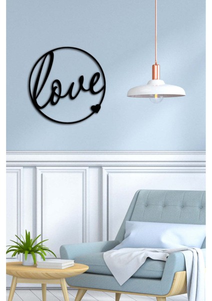 - Loveart Metal Tablo, Duvar Dekoru - Sevgi, Sevgili, Aşk Temalı Hediyelik Tablo - 50 x 50 - cm -Siyah - Doğum Günü - Sevgililer Günü - Anneler Günü -LOVE-120 fiyatları