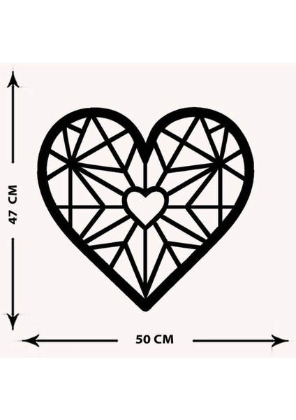 - Lovestar Metal Tablo, Duvar Dekoru - Sevgi, Sevgili, Aşk Temalı Hediyelik Tablo - 50 x 47 - cm -Siyah - Doğum Günü - Sevgililer Günü - Anneler Günü -LOVE-097 indirimleri