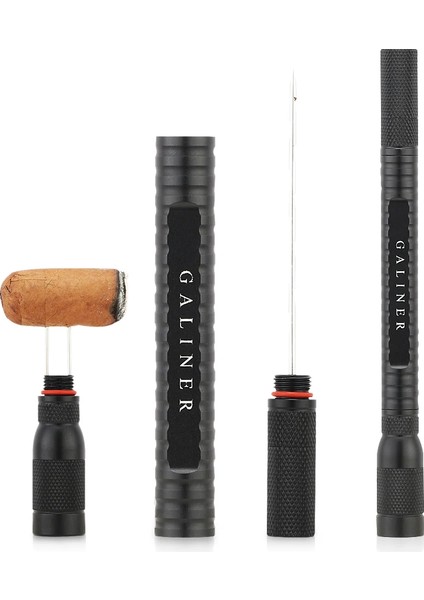 Profesyonel Puro Çekme Aracı Lüks Arttırıcı Puro Tutucu Puro Matkap Yumruk Kesici Iğne fırsatları