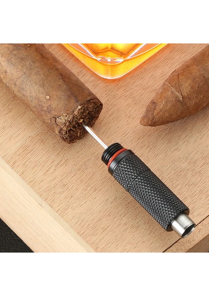 Profesyonel Puro Çekme Aracı Lüks Arttırıcı Puro Tutucu Puro Matkap Yumruk Kesici Iğne indirimleri