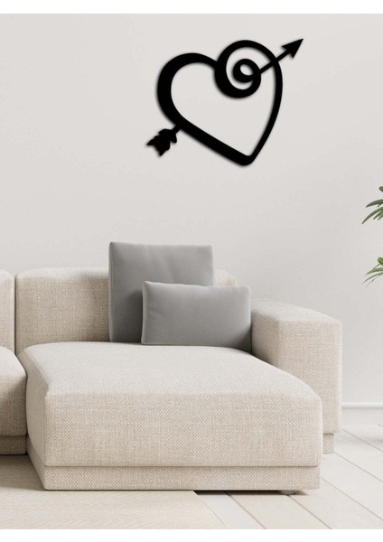 - Kalbin Hançeri Metal Tablo, Duvar Dekoru - Sevgi, Sevgili, Aşk Temalı Hediyelik Tablo - 50 x 41 - cm -Siyah - Doğum Günü - Sevgililer Günü - Anneler Günü -LOVE-010 fırsatları