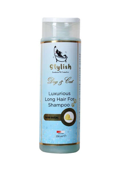 Long Hair Uzun Tüylü Kedi ve Köpek Şampuanı 250 ml