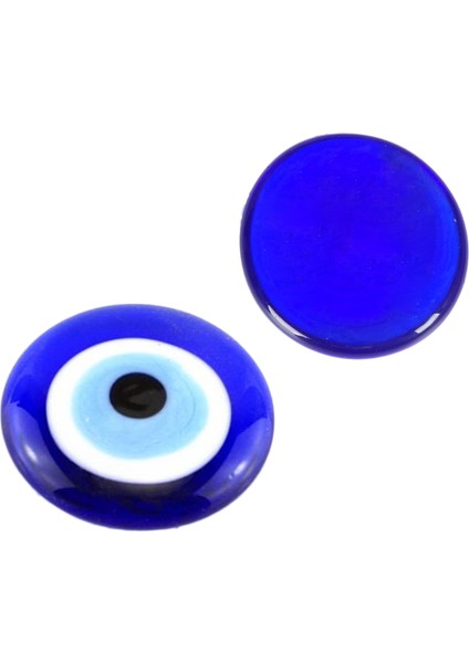 Cam Nazar Boncuğu 4 cm Deliksiz (20 Adet)