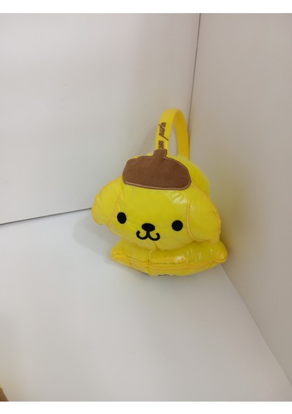 Buğlem Çanta Ponpon Purin Çocuk Peluş Kulaklık