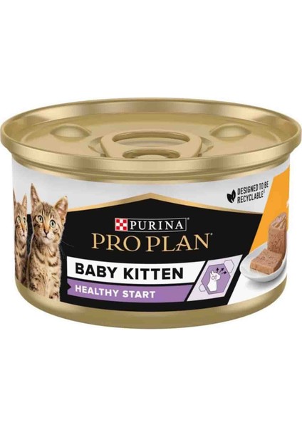 Baby Kitten Tavuklu Kedi Konserve 12X85G