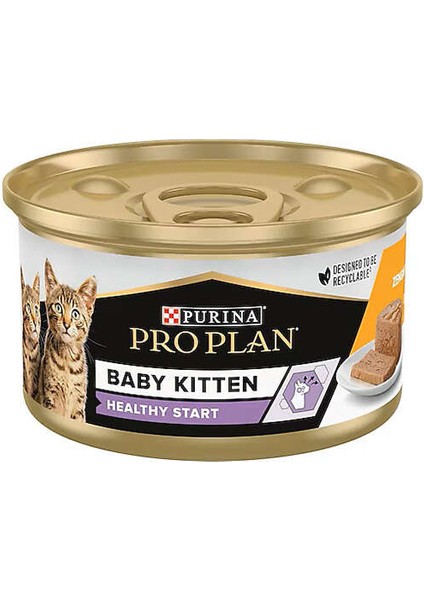 Baby Kitten Tavuklu Kedi Konserve 12X85G fiyatları