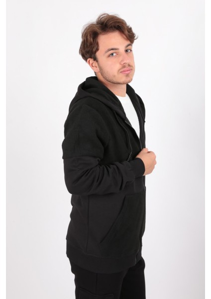 5083 Erkek Polar Sweatshirt Hırka modelleri