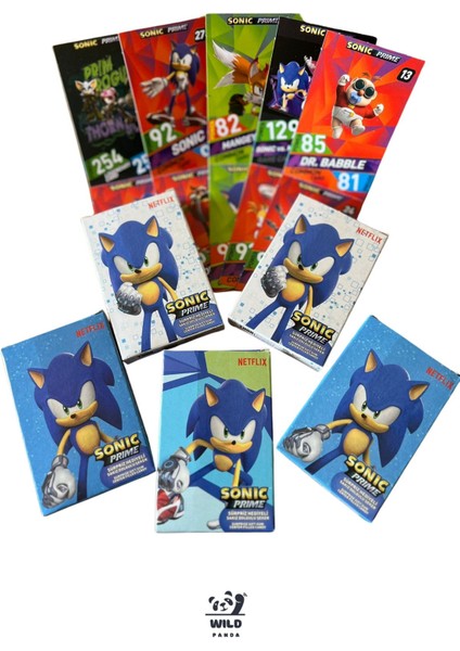 Yeni Sonic Prime Karakter Oyun Kartları 5 Kutu 50 Adet Sonic Oyun Kartları fiyatları