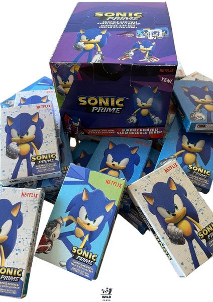 Yeni Sonic Prime Karakter Oyun Kartları 24 Adet Tam Kutu 240 Adet Sonic Oyun Kartları fiyatları