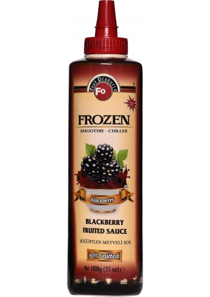 Böğürtlen Meyveli Sos Frozen 1 kg