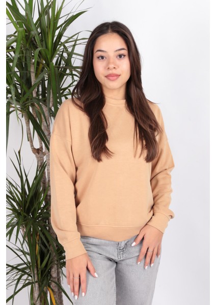 W0011055 Kadın Modal Sweatshirt