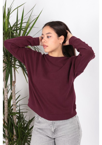 W0011055 Kadın Modal Sweatshirt fiyatları