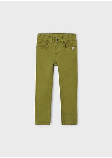 04-09 Yaş Erkek Çocuk Yeşil Renk Pesto Pantolon modelleri