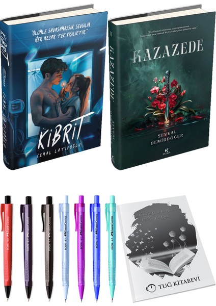 Kazazede 2 Ciltli ve Ephesus Kibrit Ciltli Cemal Latifoğlu 2'li Set + Hediyeli