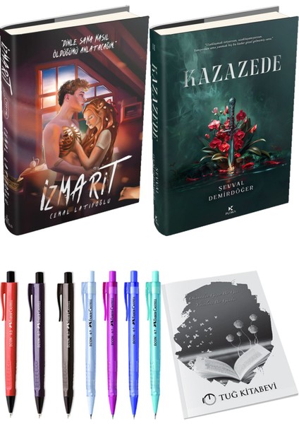 Kazazede 2 Ciltli ve Ephesus Izmarit Ciltli Cemal Latifoğlu 2'li Set + Hediyeli