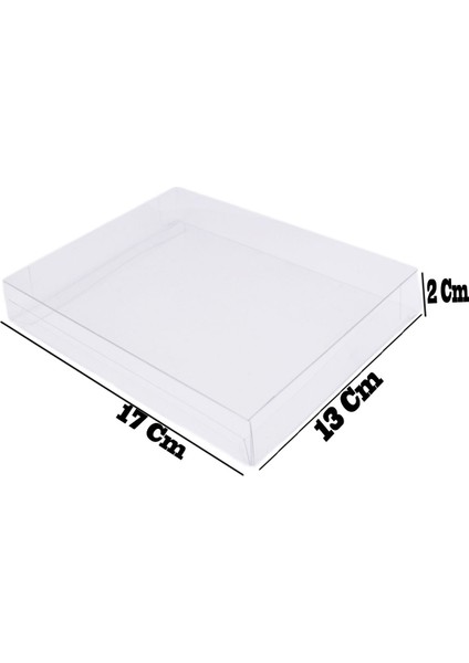 Asetat Kutu 13 x 17 x 2 cm (50 Adet)
