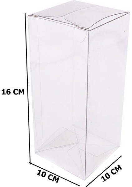 Komple Asetat Kutu Otomatik Model 10 x 10 x 16 cm (25 Adet) fiyatları