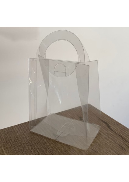 Asetat Çanta 21X21X9 cm (10 Adet)