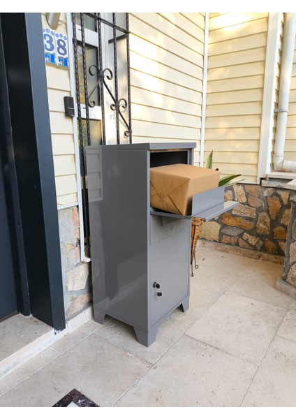 XL KARGO VE POSTA TESLİM DOLABI (DUSTY GREY-7037) fiyatları