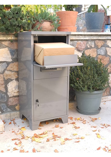 XL KARGO VE POSTA TESLİM DOLABI (DUSTY GREY-7037) indirimleri