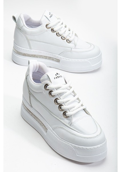 Granes Kadın Beyaz Gizli Topuk Sneaker modelleri