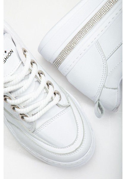 Granes Kadın Beyaz Gizli Topuk Sneaker fırsatları