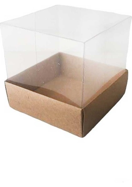 Asetat Kutu Altı Karton 6 x 6 x 6 cm (25 Adet) Kraft