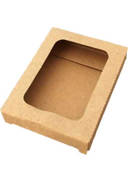 Kutu Karton Tekli Sabun Kutusu 5x6.2 cm (50 Adet) Kraft