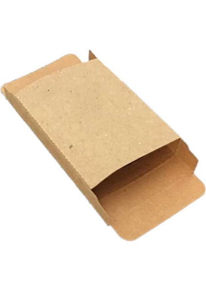 Kutu Karton Tekli Sabun Kutusu 5x6.2 cm (50 Adet) Kraft