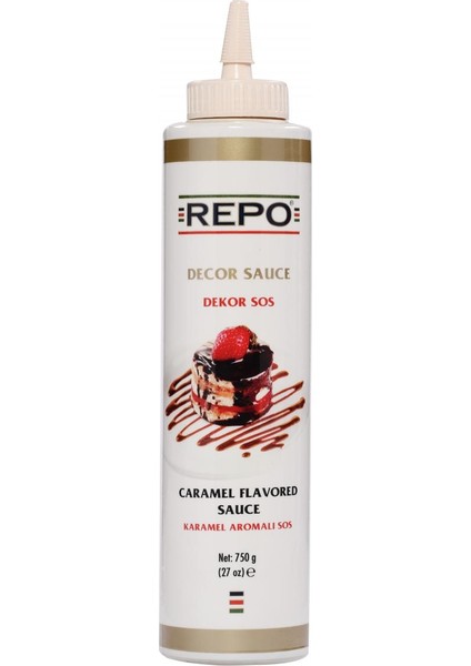 Karamel Aromalı Dekor Topping Sos 750 gr