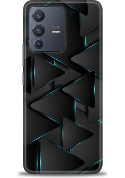 Vivo V23 5g Ile Uyumlu Hd Baskılı Silikon Kılıf