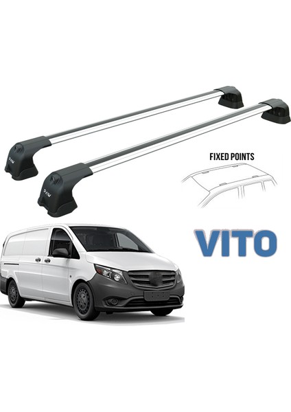 Mercedes Vıto (W447) Ara Atkısı Gri Set