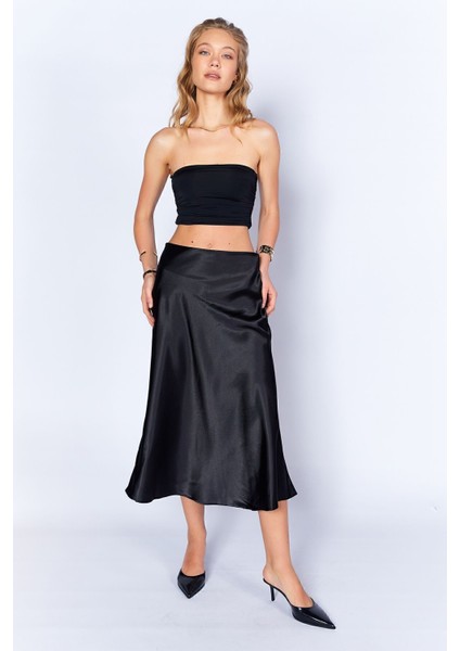 Siyah Saten Etek| EK100298936-8936 indirimleri