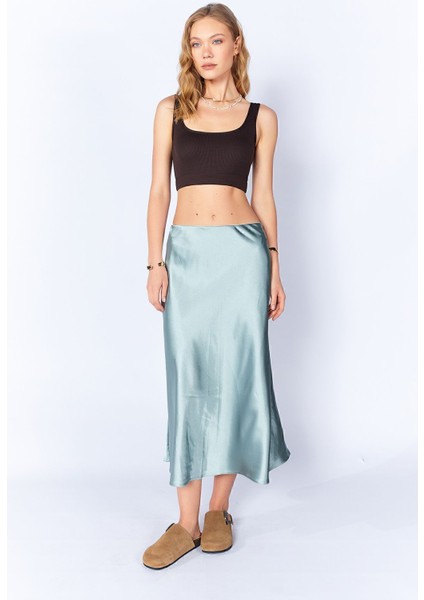 Çağla Saten Etek| EK100298936-8936 modelleri