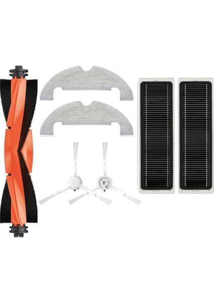 Xiaomi Vacuum Aktif Karbonlu X10 (+) Plus Uyumlu Fırça Seti - 7 Parça