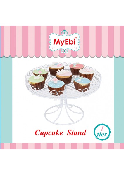 Metal Cupcake Standı Beyaz Kek Standı fiyatları