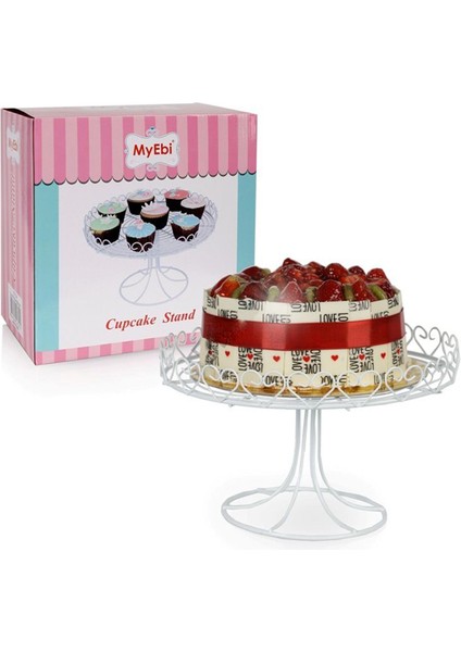 Metal Cupcake Standı Beyaz Kek Standı modelleri