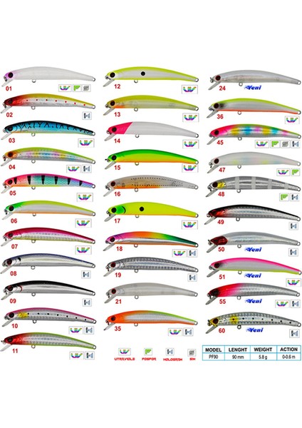 Legend 9 cm 5.8 gr Maket Balık