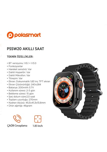 PSSW20 Akıllı Saat
