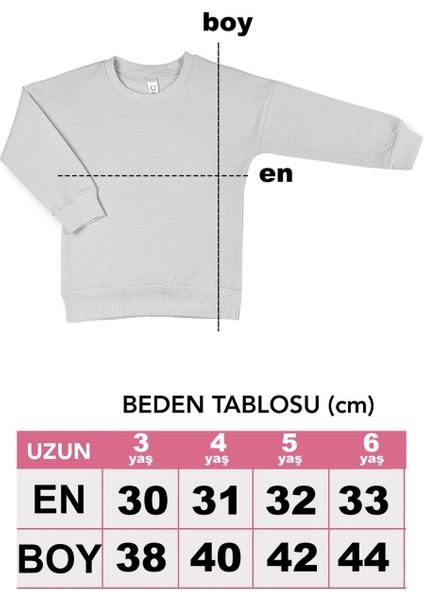 Unisex Erkek Kız Çocuk Basic Mevsimlik Alt Üst Takım