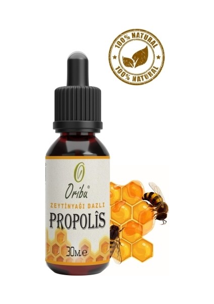 Alkolsüz Zeytinyağ Bazlı Propolis 30 ml