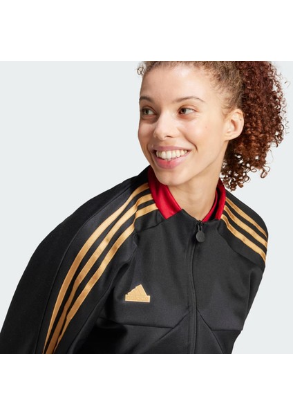 Tiro Cut 3-Stripes Track Kadın Sweatshirt indirimleri
