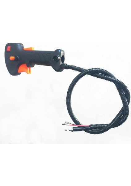 Motorlu Tırpan Tetik Kabze Komple Gaz Tel Yan Tırpan Modeller Için Uyumludur BG520 CG520 Ferrino Palmera Secho Hyundai Oligen Jax Farmer Baco Bolat London Vs.çin Modellerine Uygundur 4500 5200