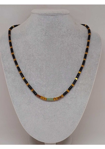 Aventurin Taşı & Oniks Taşı Tasarım Kolye (54418) fiyatları