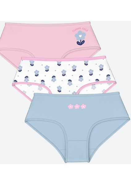 Lcw Kids Baskılı Kız Çocuk Külot 3'lü modelleri